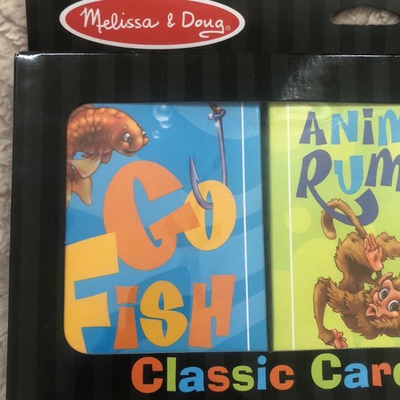 Melissa & Doug Classic Card Games Set - Old Maid, Go Fish, Rummy, New, ages 3+ - Picture 2 of 16